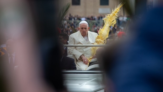 Pope Francis presides over the celebration of the Palm Sunday 2023