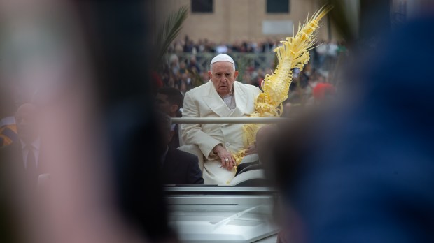 Pope Francis presides over the celebration of the Palm Sunday 2023