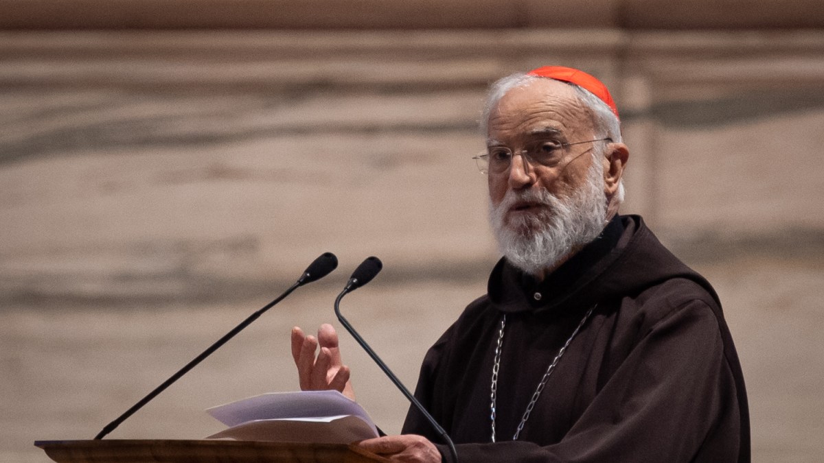 His Eminence Cardinal Raniero Cantalamessa OFM Cap Preacher of the Papal Household