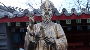 Venerable Matteo Ricci, statue in Beijing
