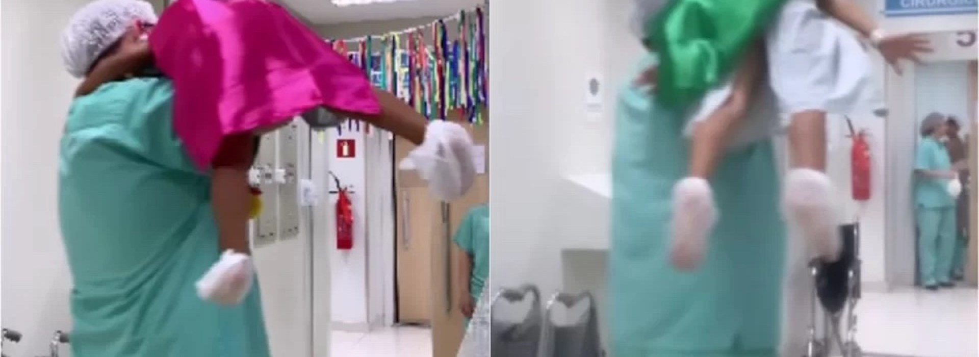 Médico leva pacientes ao centro cirúrgico fantasiados de super-heróis