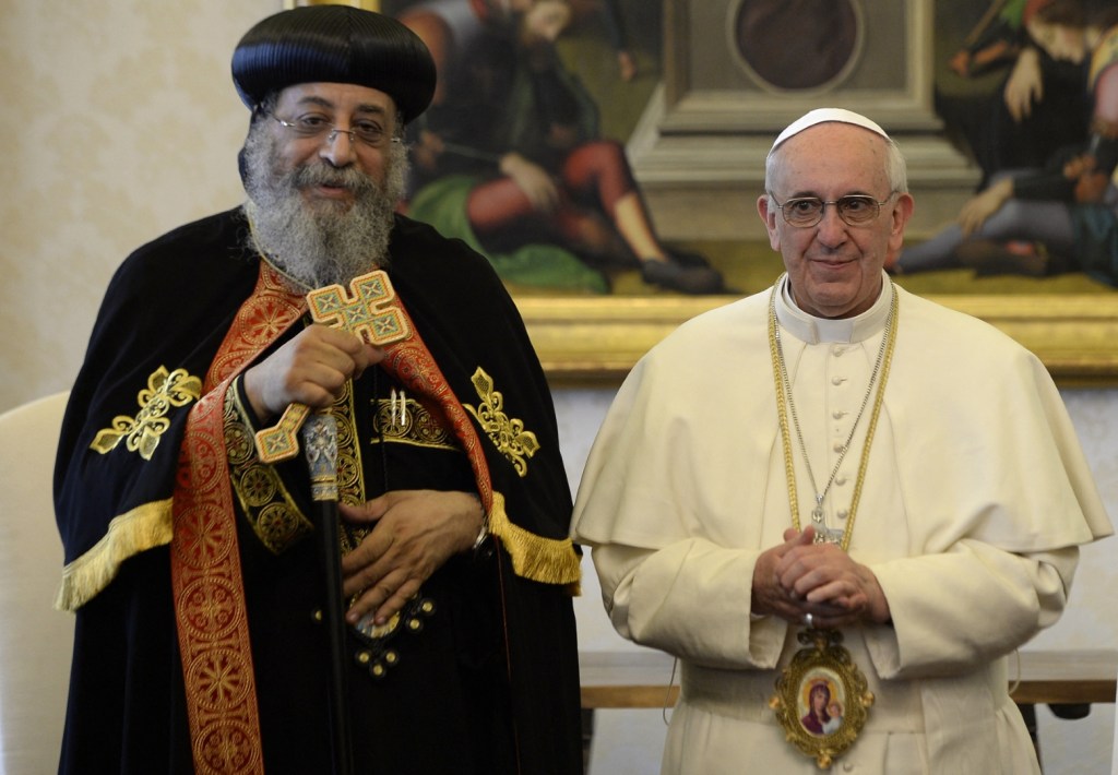 Papież Franciszek i Tawadros II