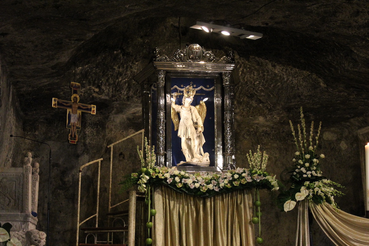 The grotto of Monte Gargano