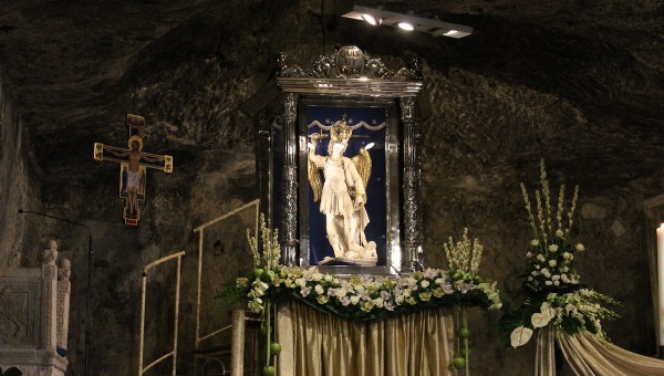 The grotto of Monte Gargano
