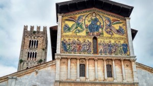 Ascension of Christ the Savior - Ancient Basilica of San Frediano in Lucca town - Tuscany - Italy