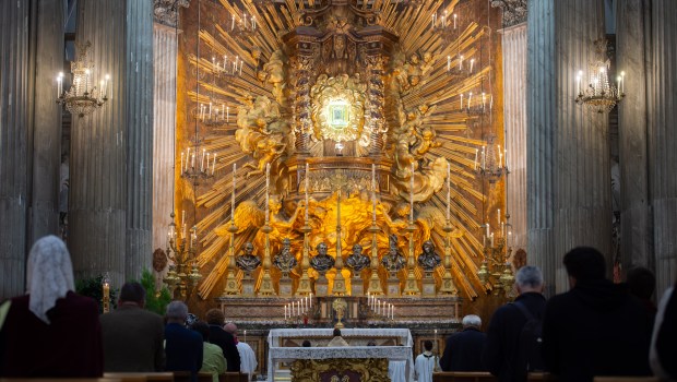 Eucharistic Adoration for Life - Church of Santa Maria in Portico in Campitelli