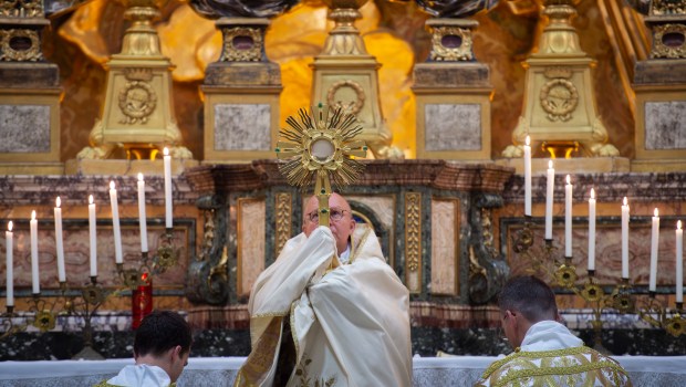 Eucharistic Adoration for Life - Church of Santa Maria in Portico in Campitelli