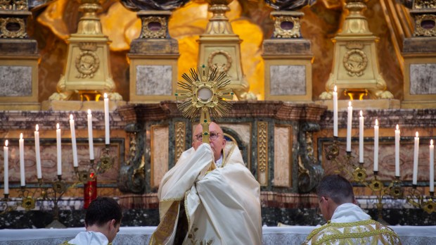 Eucharistic Adoration for Life - Church of Santa Maria in Portico in Campitelli