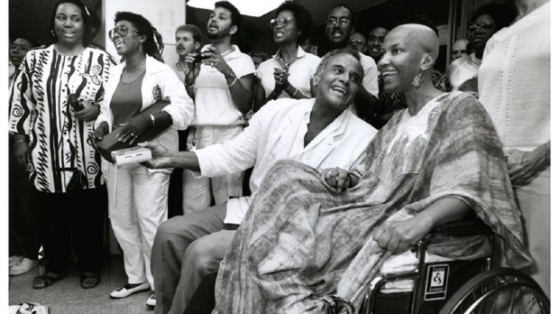 Harry Belafonte and Thea Bowman