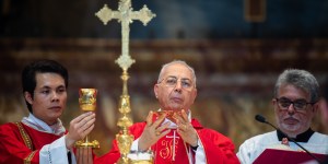 Card. Mamberti to deliver famous &#8220;Habemus papam&#8221; in conclave