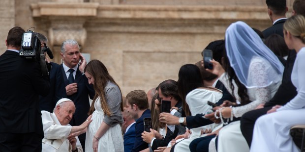 Papal audience with couples, pregnant women and children on Wednesday, May 3, 2023