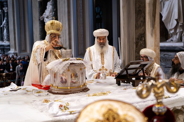 (Slideshow) Tawadros II in John Lateran