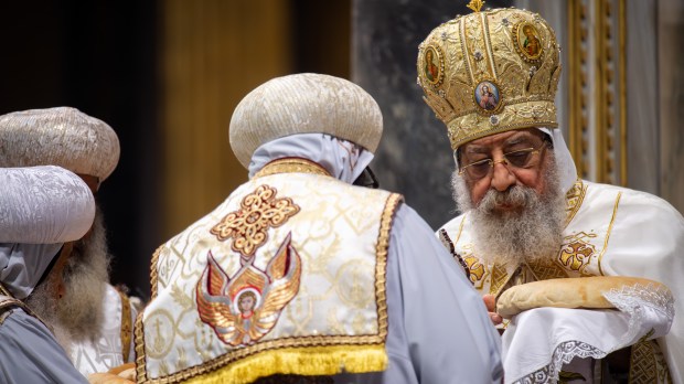 Pope-Tawadros-II-of-Alexandria-celebrates-a-mass-in-the-Basilica-of-St.-John-Lateran-in-Rome