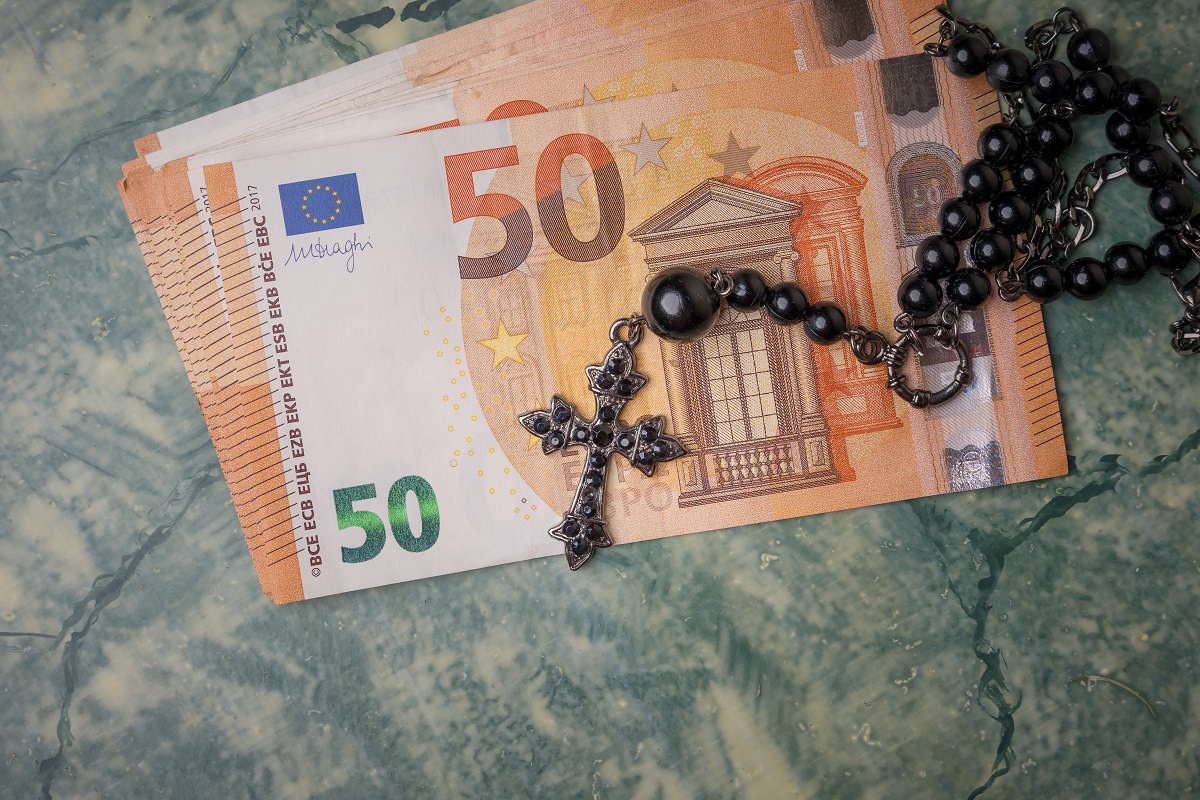 Euros with Rosary