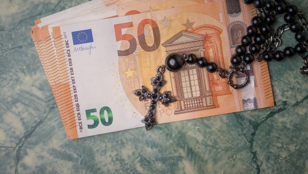 Euros with Rosary