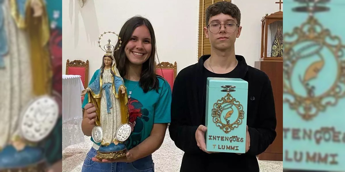 Karoline Verri Alves and Luan Augusto, victims of a school shooting in Brazil