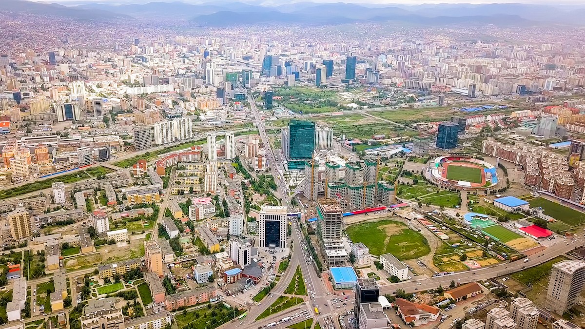 Ulaanbaatar, capital of Mongolia