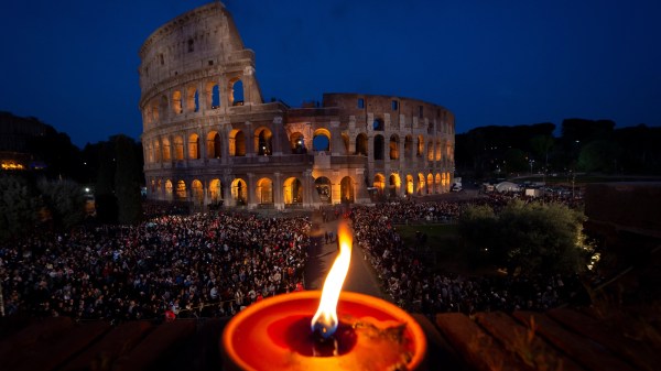 Via Crucis, Colosseum, Good Friday, 2019