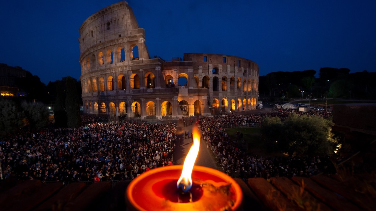 Via Crucis, Colosseum, Good Friday, 2019