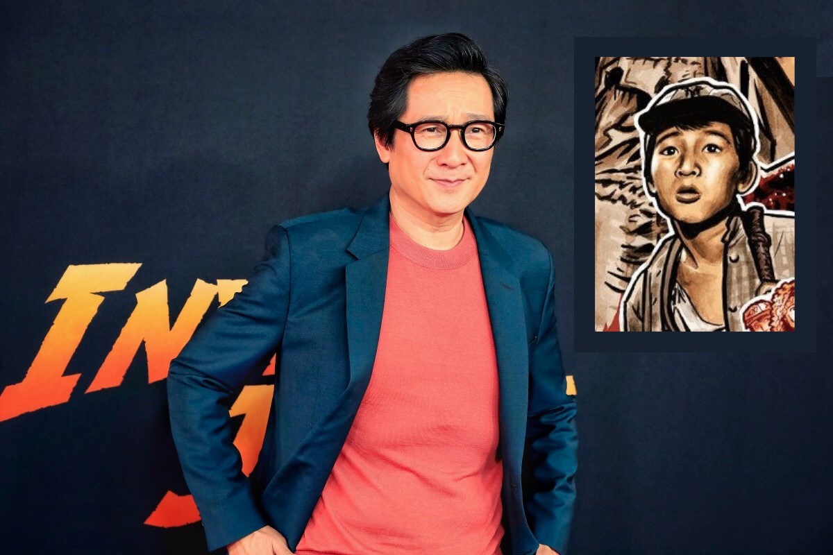 Ke Hy Quan at the Los Angeles premiere of "Indiana Jones and the Dial of Destiny"