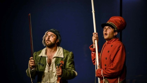 Theater production of G.K. Chesterton's The Surprise