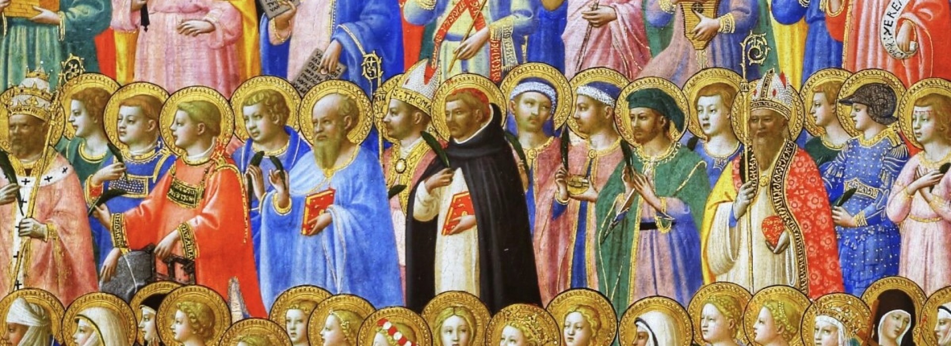 "Forerunners of Christ" painting by Fra Angelico