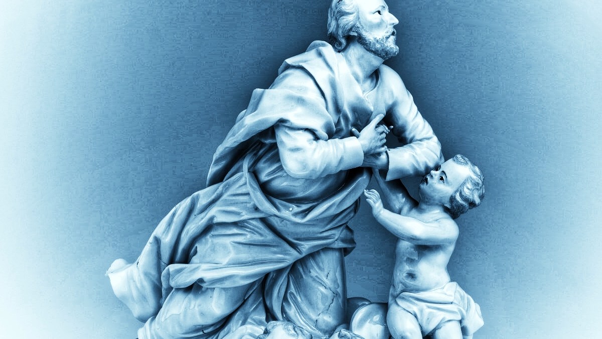 Journey of a soul to heave porcelain figure