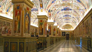 Sistine Hall of the Vatican Library