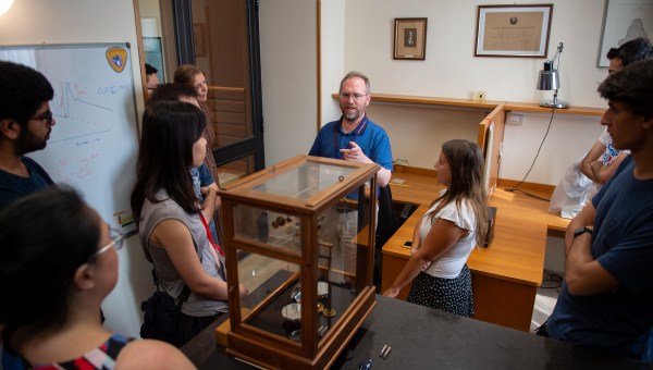 Students participating in the Vatican Observatory Summer School