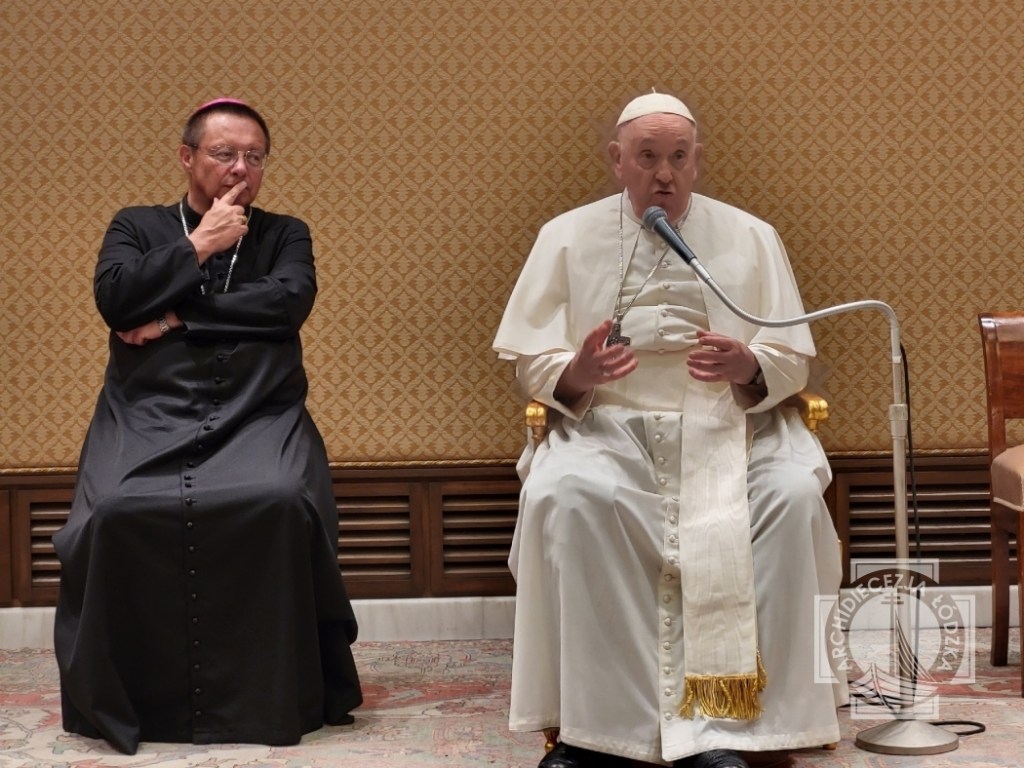 Oaza rodzin z archidiecezji łódzkiej u papieża Franciszka