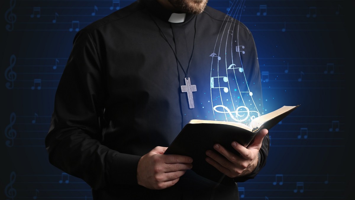 Musical priest