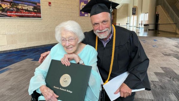 Sam Kaplan ze swoją matką