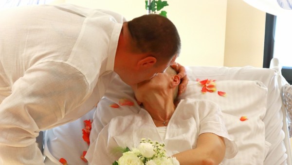 Ślub w Narodowym Instytucie Onkologii w Gliwicach