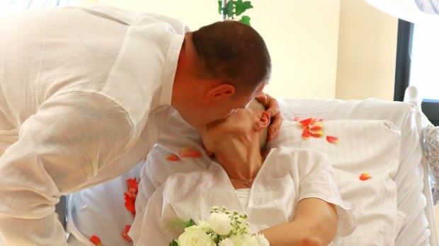 Ślub w Narodowym Instytucie Onkologii w Gliwicach