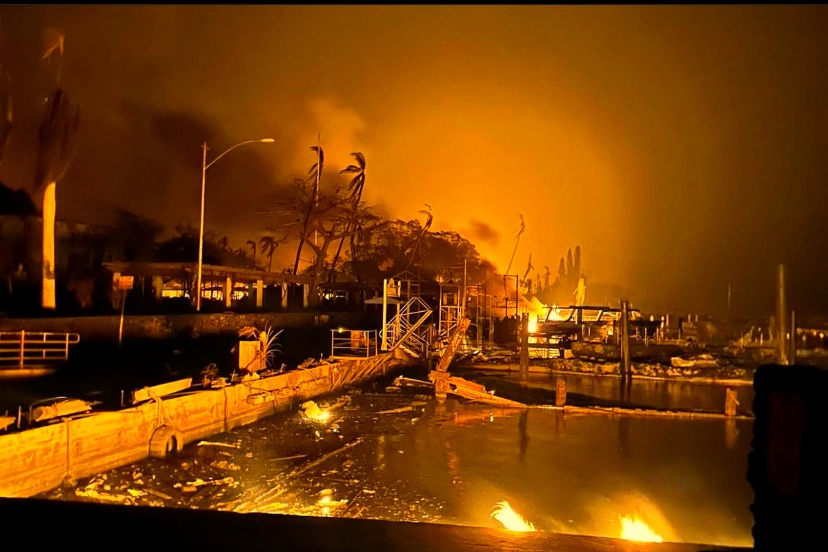 Wildfires in Lahaina - Maui, Hawaii