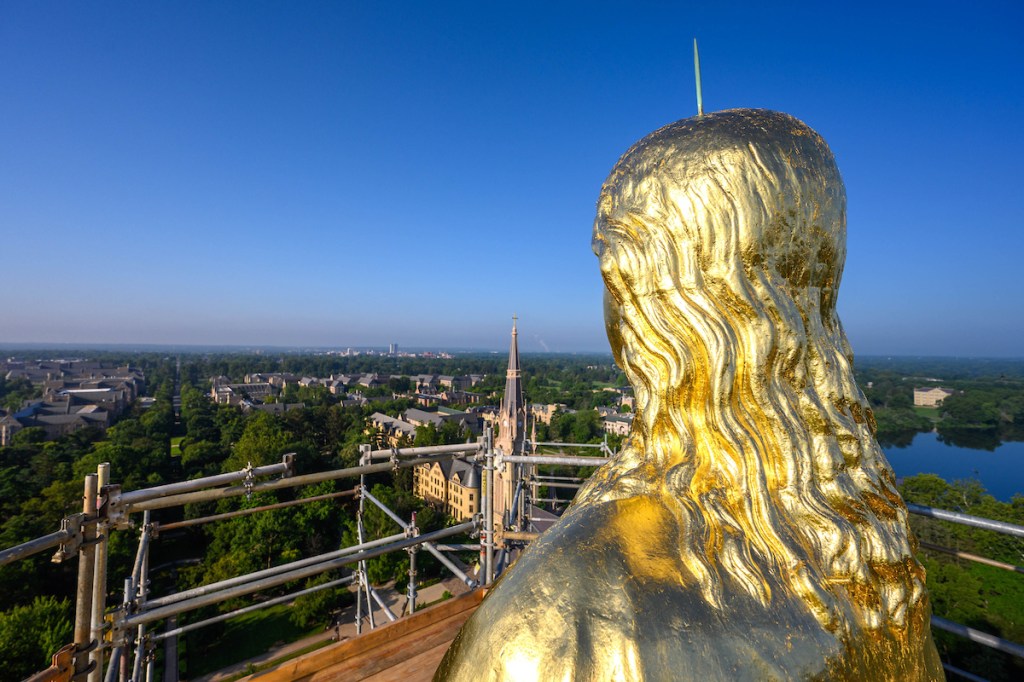 Notre Dame Golden Dome Pendant