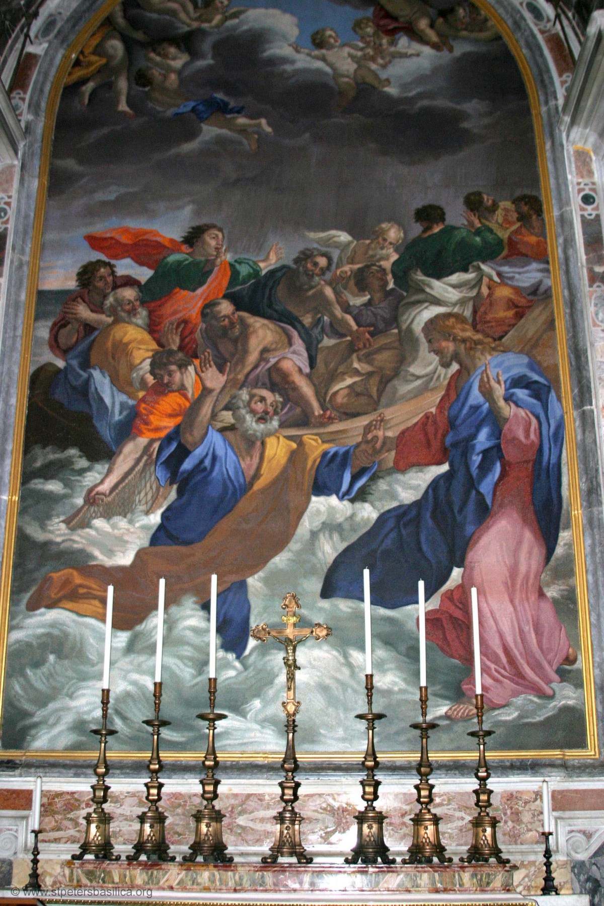 Altare-della-Navicella-Saint-Peters-Basilica