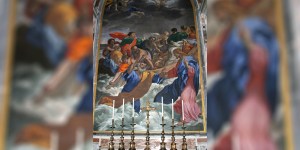 Altare-della-Navicella-Saint-Peters-Basilica