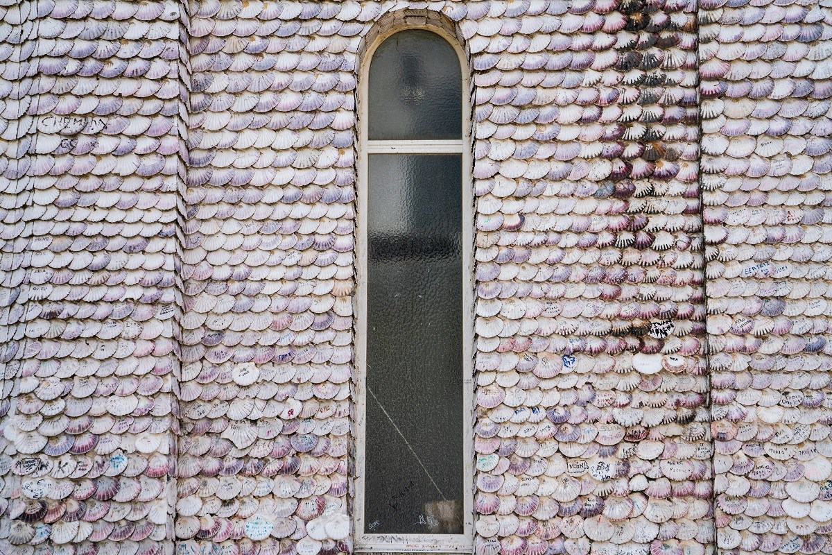 Church of the Shells in La Toja, Spain