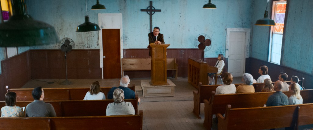 Dennis Quaid stars as Pastor James Hill in THE HILL, a Briarcliff Entertainment release.