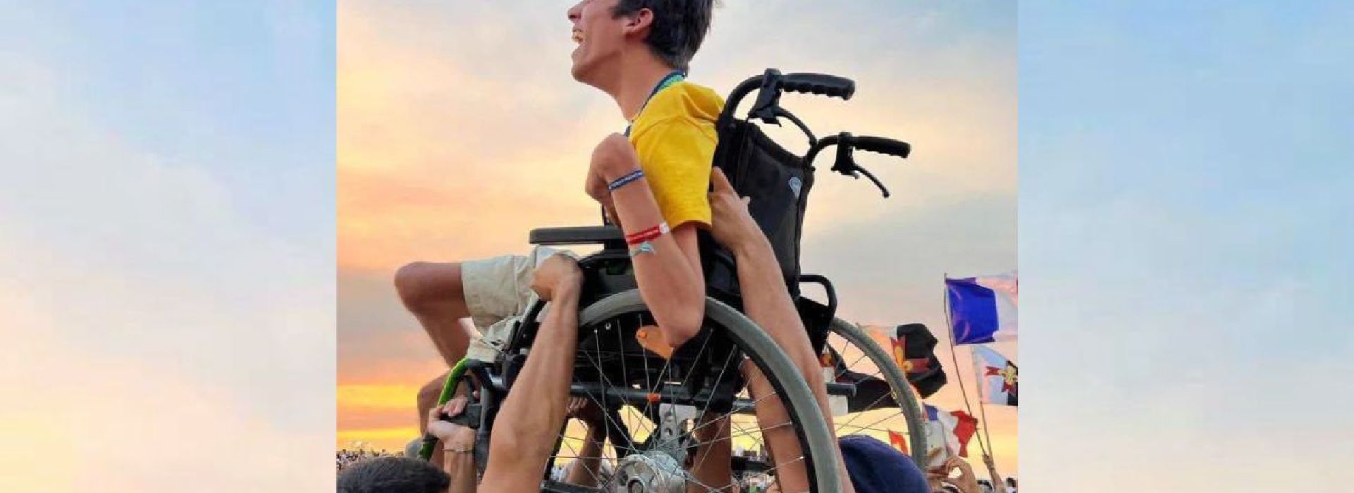 JMJ fauteuil roulant Lisbonne Handicap