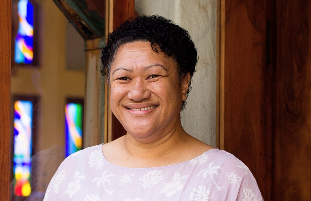 Tonata Lolesio, the principal of Sacred Hearts School.