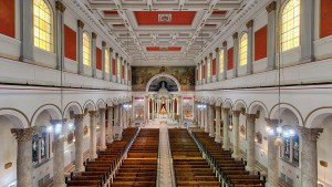 St. Adalbert's church in Chicago, interior