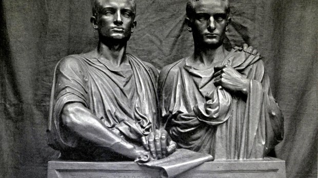 Sculpture of Tiberius and Gaius Gracchus