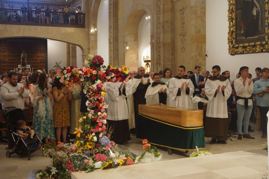 Funeral fray Pablo, carmelita