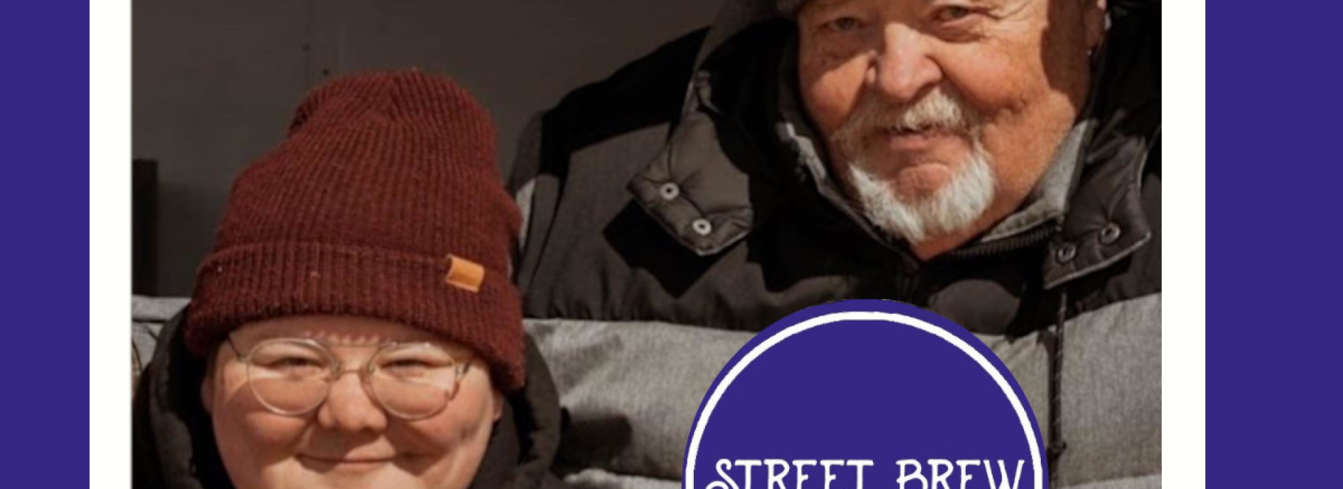 Father and daughter Street Brew Coffee