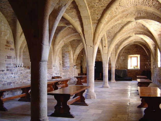 the scriptorium of the Abbey of Sylvanès in France