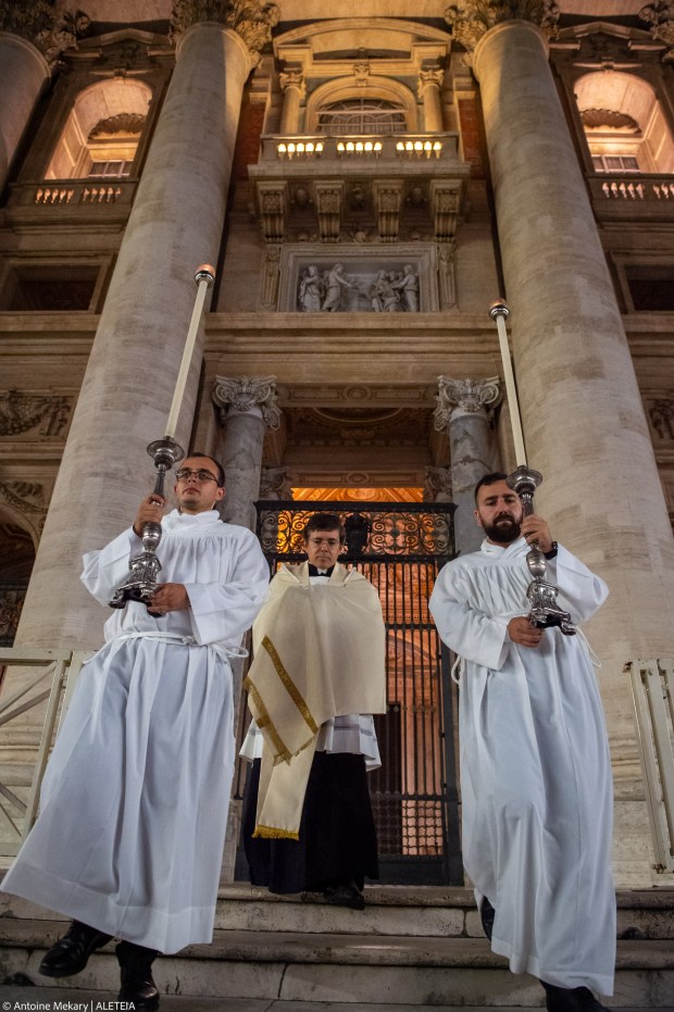 Eucharistic Adoration prayer St Peter's Square