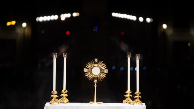 Eucharistic Adoration prayer St Peter's Square
