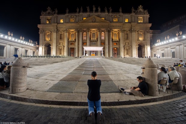 Eucharistic Adoration prayer St Peter's Square